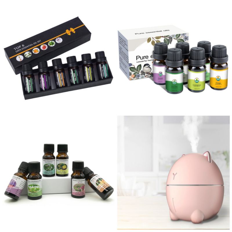 Essential Oil Aromatherapy Aromaterapi Difusser Diffuser 6 in 1 10ml