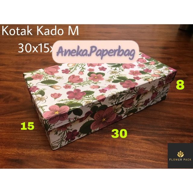 

Kotak Kado Box Kado 30x15x8 Gift Box Mewah Elegan Terlaris
