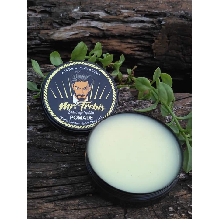 Pomade Oil Based 100 Gram Paket Grosir 10 Pcs Minyak Rambut Pomade Mr Terbis + Free Sisir dan Bubble Wrap