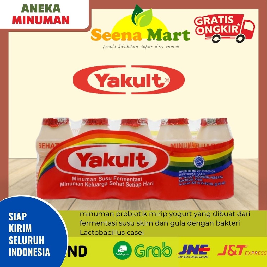 

Yakult Yakul 1 Pak Minuman Sehat Probiotik Susu Fermentasi Yogurt Yoghurt Segar Fresh Probiotic