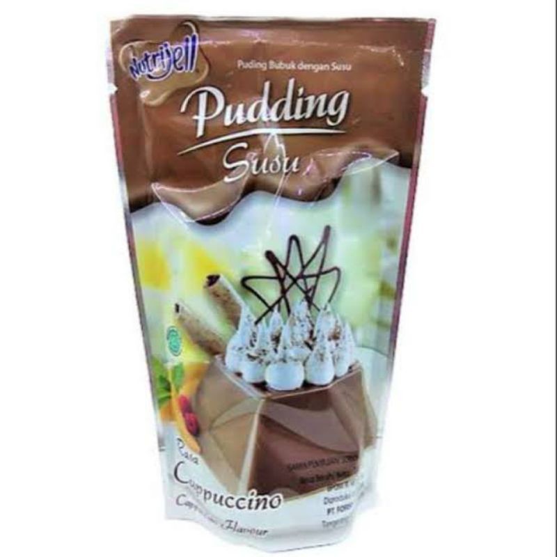 

nutrijell puding cappucino