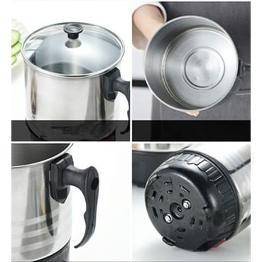 Mug Listrik 13cm - Mug Elektrik -Teko Listrik Bahan Stainless Steel