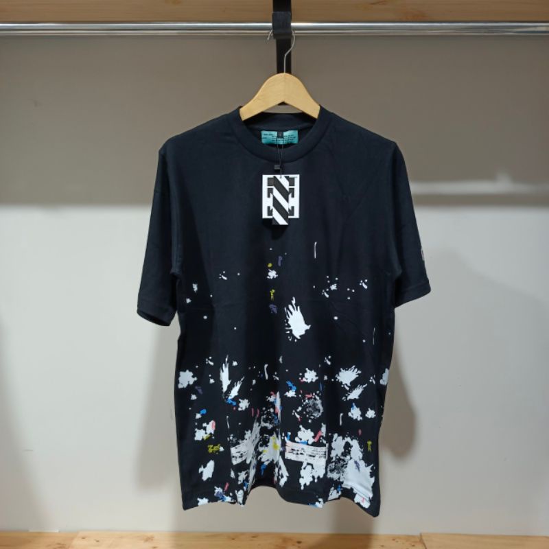 Kaos Baju T-shirt  Off White Galaxy Premium Quality Unisex