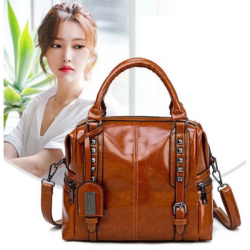 TOP HANDLE Tas Selempang Wanita Cewek Bag Fashion TERBARU Murah Wanita Shuolderbag Kantoran