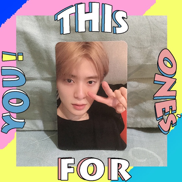[READY] OFFICIAL JAEHYUN NCT 127 WE ARE SUPERHUMAN PHOTOCARD / PC