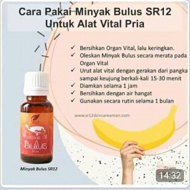 Massage Oil Bulus Sr12 Mengencangkan Payudara Mengencangkan Kelamin Pria Sr12 Mengatasi Strechmark Shopee Indonesia