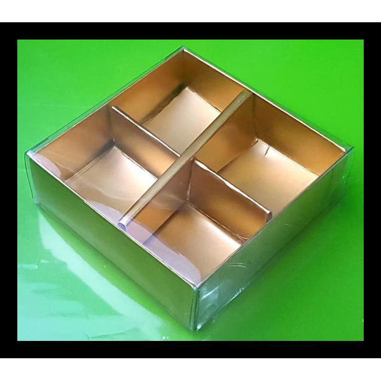 SEKAT COKLAT ISI 4 / PER 10 PC / KOTAK KARTON KUE KERING BERKUALITAS