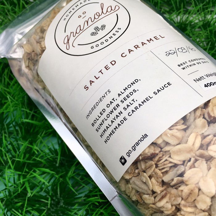 

go granola salted caramel
