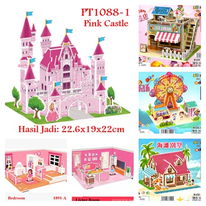 [ORGM] *NEW* Mainan Edukasi Puzzle 3D Besar seri PT ASP