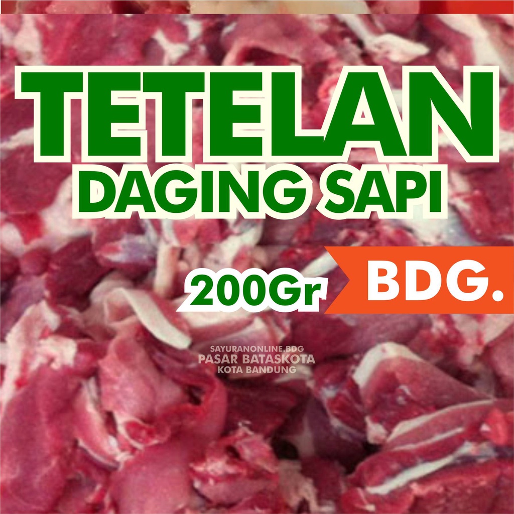 

TETELAN DAGING SAPI SEGAR FRESH BANDUNG PASAR ONLINE