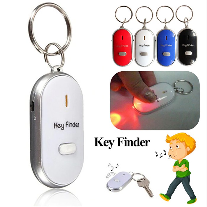 KEY FINDER SENSOR SIUL BUNYI / GANTUNGAN KUNCI SIUL ANTI HILANG / KEY FINDER SIUL - LED + ALARM