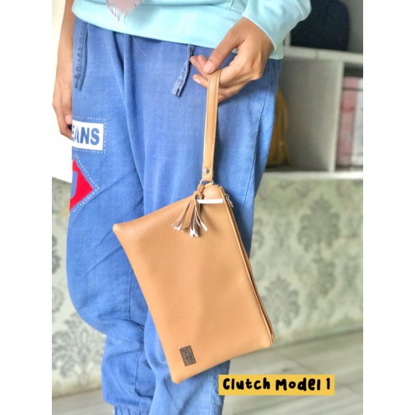 CLUTCH DOMPET WANITA MURAH SIMPLE TAS, HAND MADE BAGUS