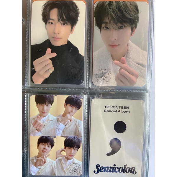 WONWOO PHOTOCARD GRID YMMDAWN YOU MADE MY DAWN PC SEVENTEEN