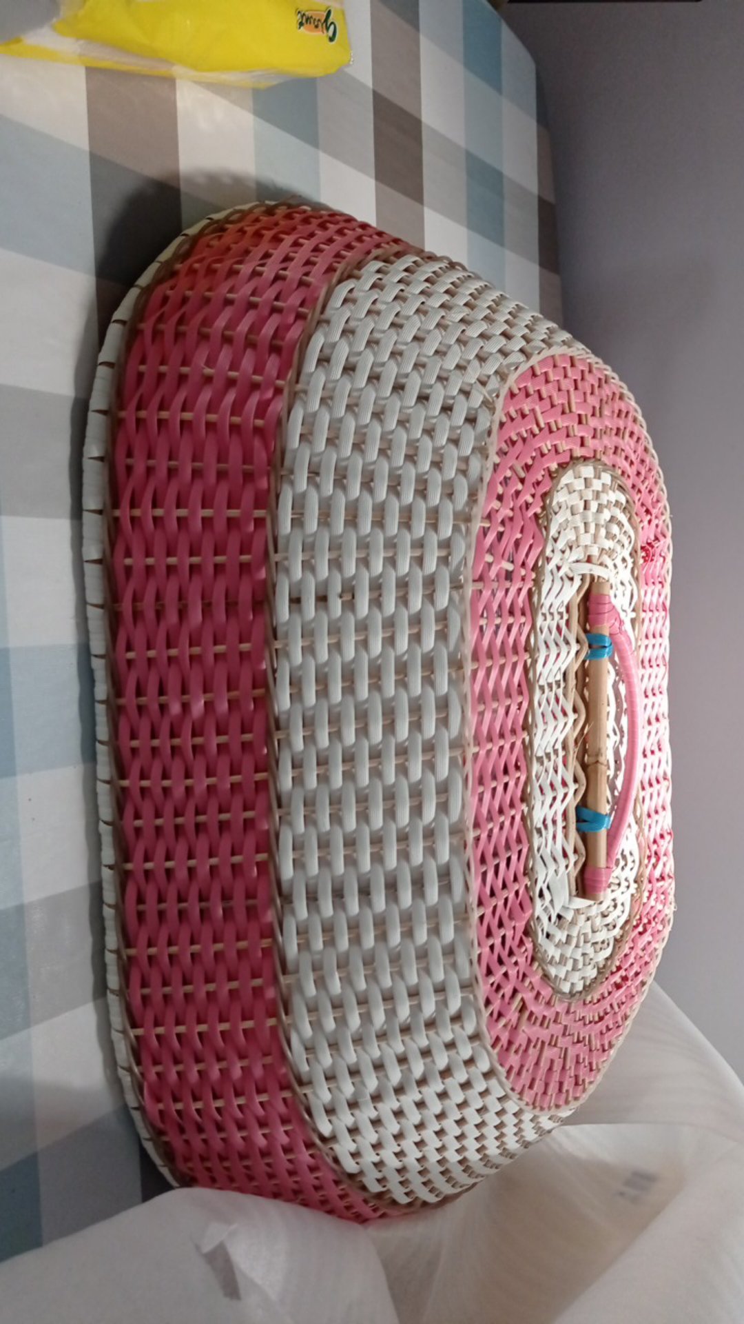 [promo] Tudung Saji Penutup Makanan Dapur Meja Makan Rotan Sintetis Dua Warna Ukuran Standar