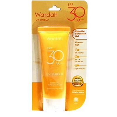 WARDAH SUNSCREEN UV SHIED SPF30/UV SA PROTECTION SPF50/UV SHIELD AQUA FRESH ESSENCE