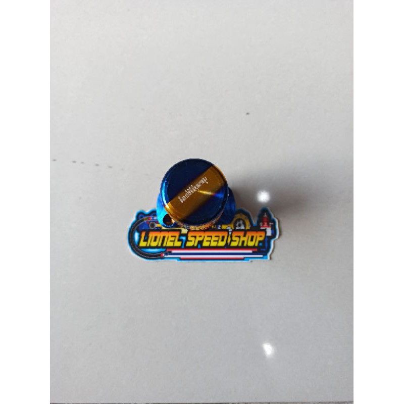 Stempel kaca twotone tutup oli rem depan honda beat vario scoopy supra karisma revo dll