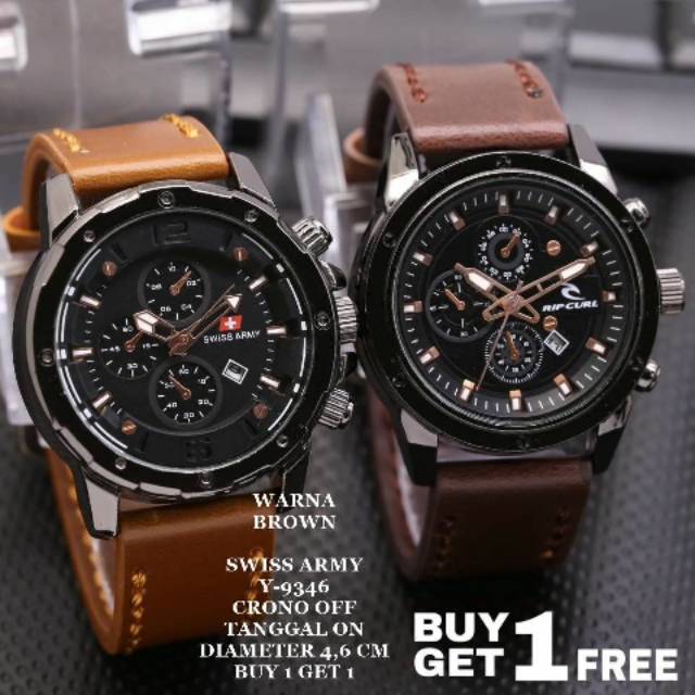 JAM TANGAN PRIA BUY 1 GET 1