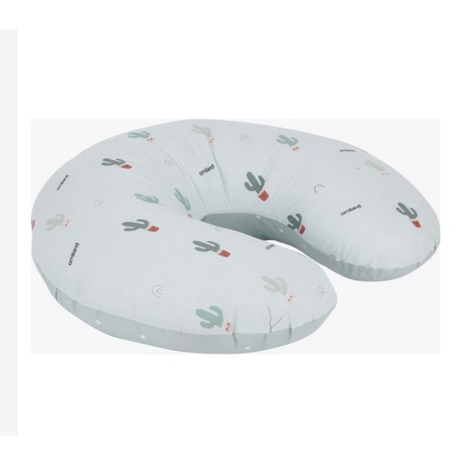 Omiland Nursing Pillow Bantal Menyusui + Free Bantal Lengan Peang Zebra / Cactus Series OB3121 / OB3122