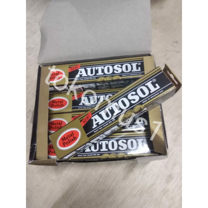 AUTOSOL METAL POLISH 50 GR/PEMBERSIH PENGKILAP BESI LOGAM SERBAGUNA