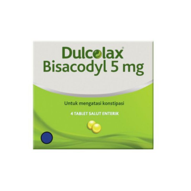 Dulcolax strip 4 tablet untuk sembelit / tidak bisa BAB