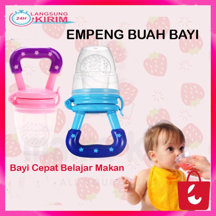 [Bisa COD] Dot Buah Bayi Empeng Buah Bayi Empeng Buah Empeng Bayi Belajar Makan Fruit Feeder Pacifier