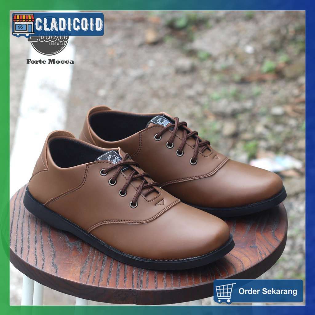 Sepatu Formal Pria Original Murah Terbaru Model Keren dan Stylish Lavio Forte Warna Hitam, Coklat