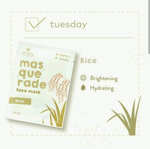 ❤️ MEMEY ❤️ EMINA Masquerade Face Sheet Mask