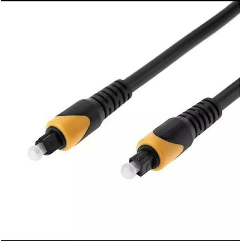 [COD] KABEL DIGITAL AUDIO OPTICAL TOSLINK SPDIF FIBER OPTIK 1.5METER UNTUK KE SPEAKER AKTIF ORIGINAL