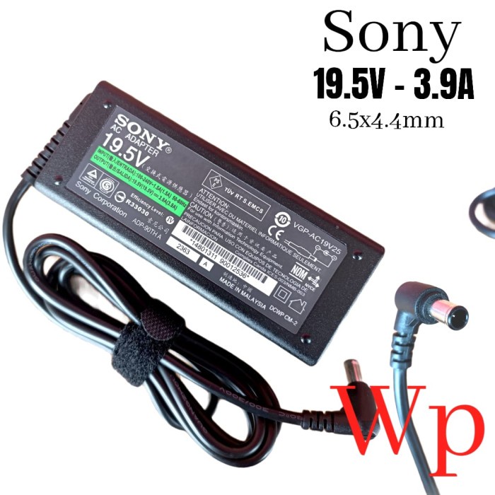 Ori Adaptor Charger Sony Vaio PCG-71211M VGP-AC19V34 PCG-71211V