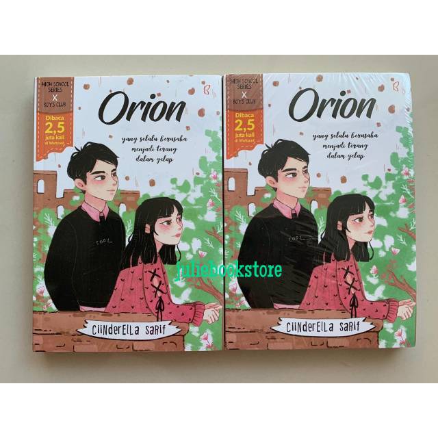Novel Orion - Ciinderella Sarif