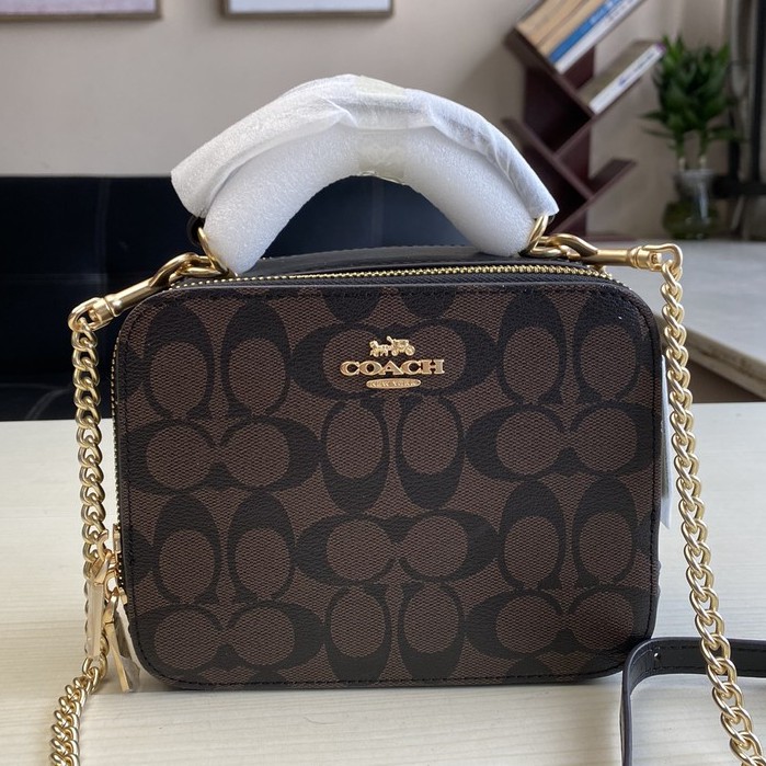 COACH 3148 New Fashion Disney Bag Double Zipper Shoulder Bag/Crossbody/Camera Bag