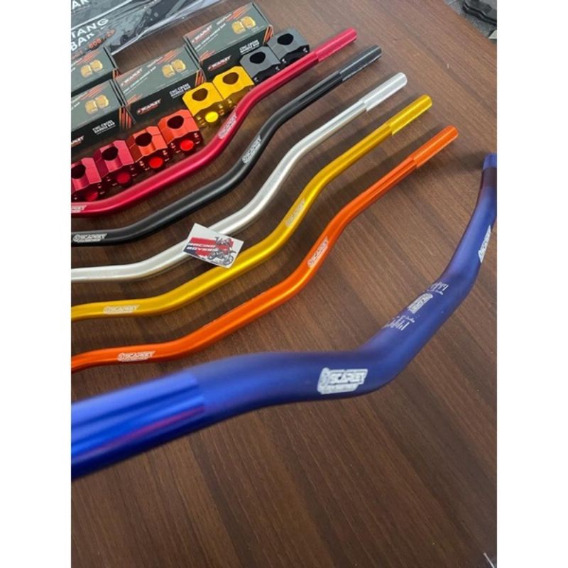 Stang Fatbar Scarlet MX Series Low Tebal 5.8mm Stang Scarlet Low CRF 150 KLX