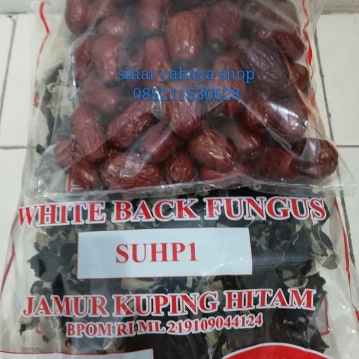 

Jamur Hitam Putih Kualiatas Bagus 1 kilo + Angco Besar Manis 1 Kilo