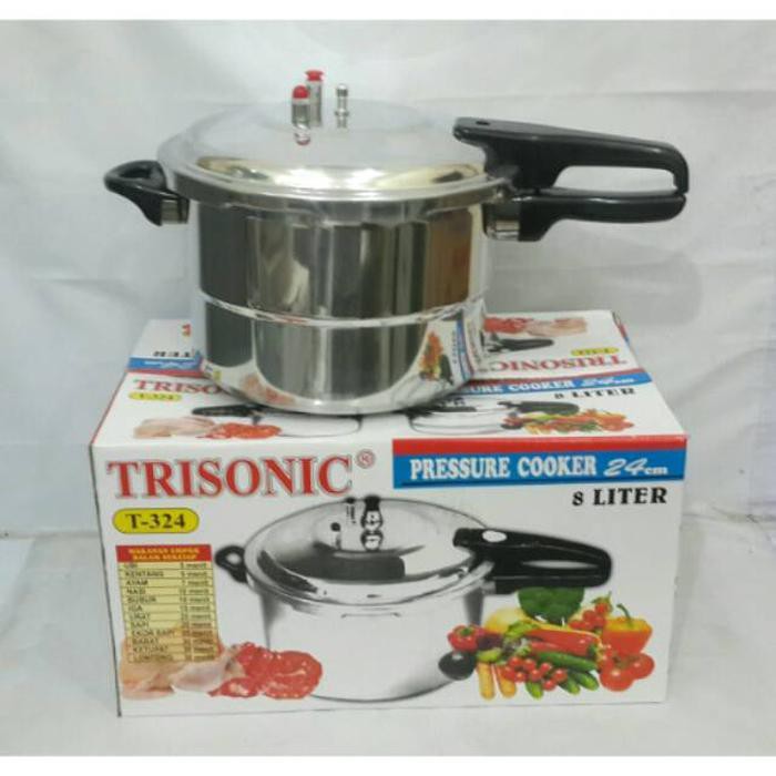 Jual Trisonic panci presto 8 liter T324 Diskon