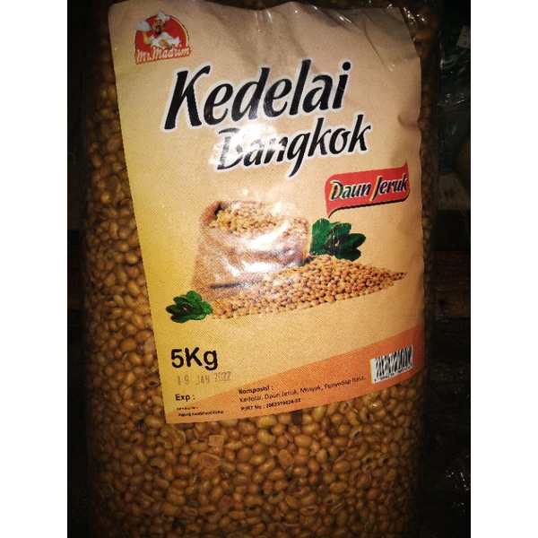 

kedelai goreng daun jeruk