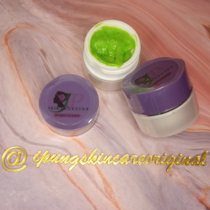 [ORIGINAL] Bright Cream (Cream Malam Flek Kemasan Baru) iP/IPUNG Skincare Original
