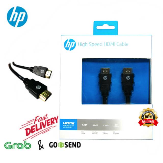 Hp  Hdmi cable high speed 1.5 meter