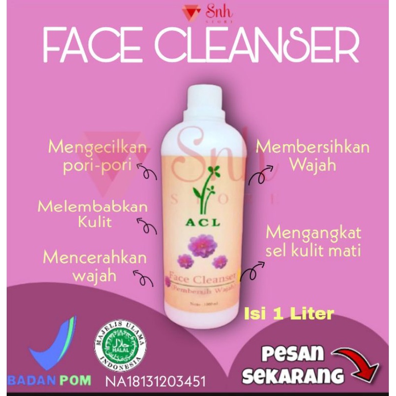 Milk Cleanser 1000ml/cleansing milk/viva milk cleanser/penghilang flek hitam di wajah/penghilang plek hitam Pembersih Wajah/Pembersih Wajah pria/pembersih muka pria/pembersih make up/susu pembersih wajah/susu pembersih/susu pembersih wajah/pembersih muka