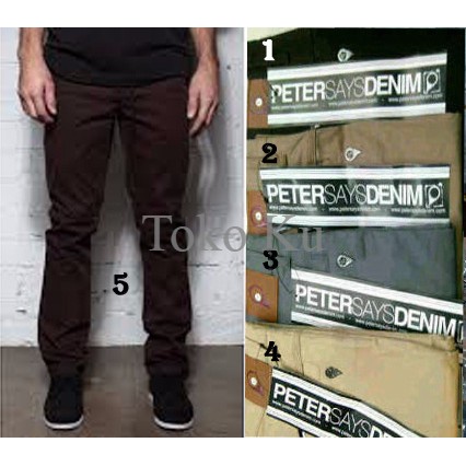 CELANA CHINO PSD / CHINO PETER SAYS DENIM / PSD CHINO PANJANG IPRO