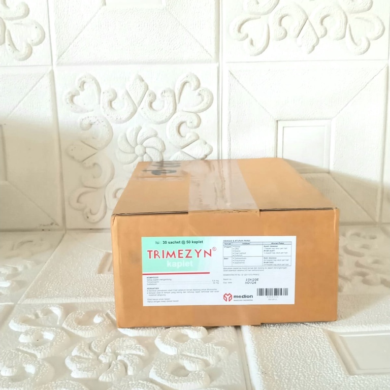 TRIMEZYN-K 50 kaplet Kemasan Box