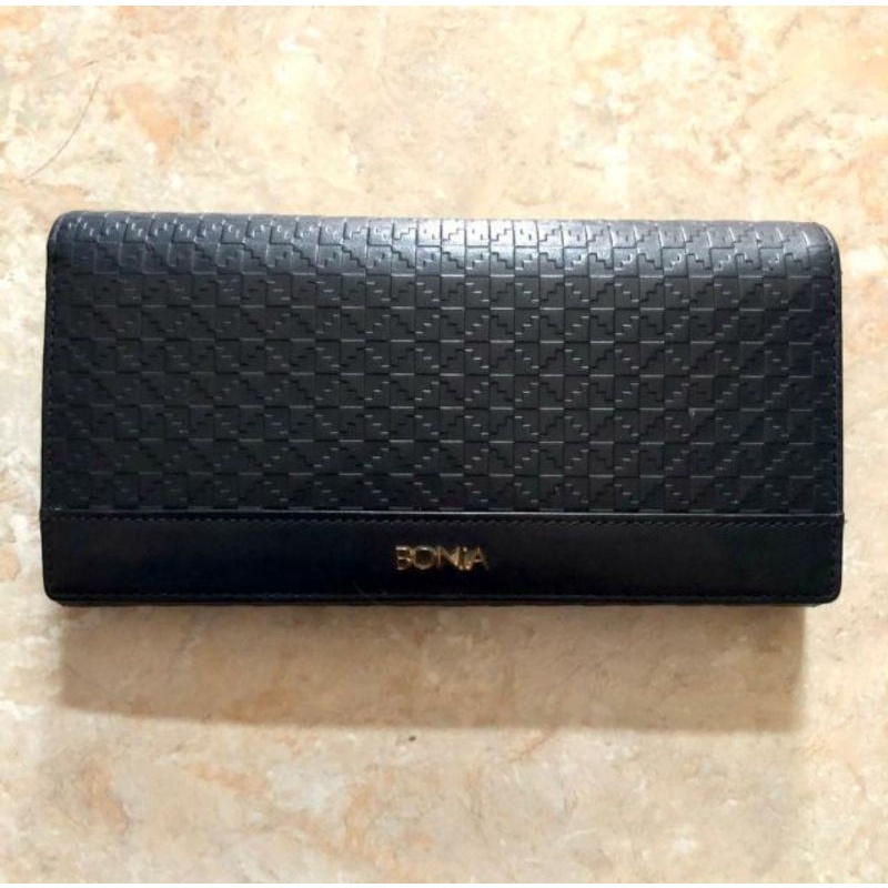 DOMPET BONIA ORIGINAL NAVY (LONG WALLET), BONIA ORIGINAL,  PRELOVED DOMPET BONIA,  BONIA SECOND,  DO