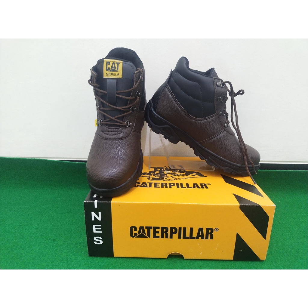 Sepatu Safety Pria Ujung Besi / Sepatu Boot Proyek / Sepatu Pria Safety Boot Tinggi / Safety Shoes