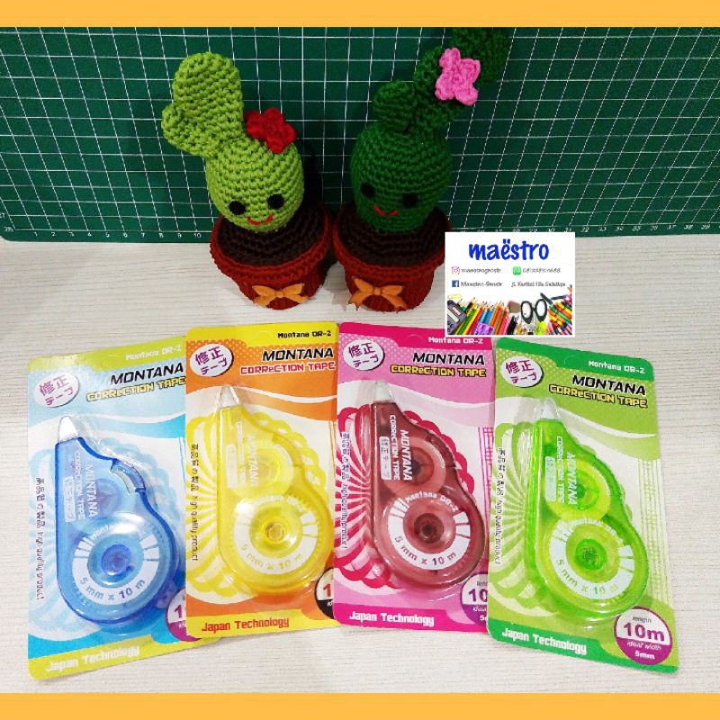 

Tipex Roller Kering Trondol Modif Montana OR-2 Pita Koreksi Correction Tape