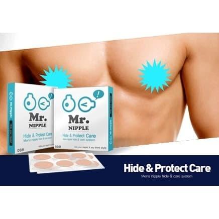 Kaos | Mr Nipple Men Hide Cover Concealer Care Plester Penutup Puting