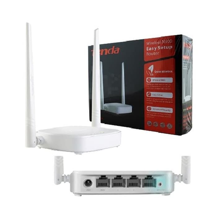 TENDA N301 ROUTER WIIRELESS 300Mbps 2 ANTENA