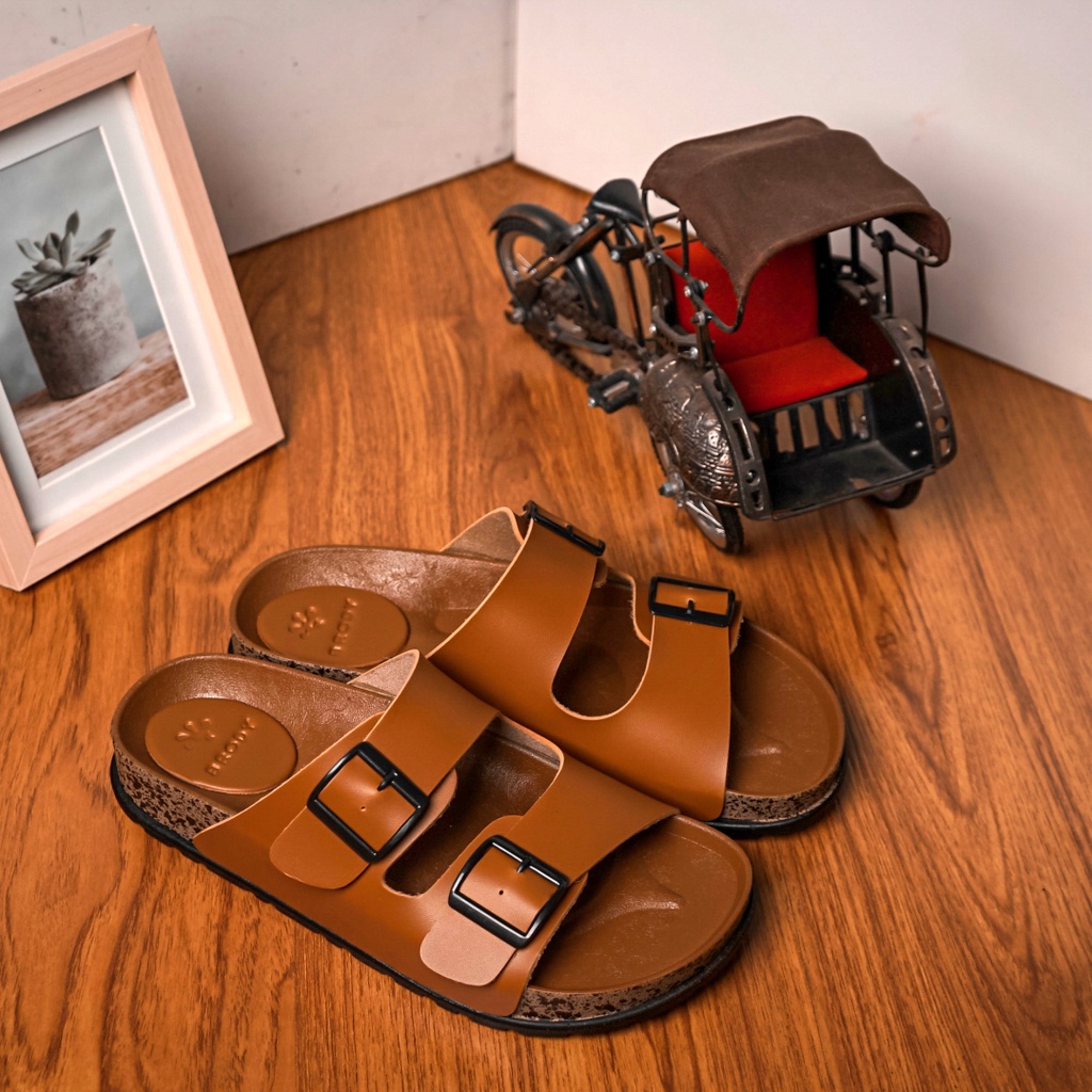 Brody BRAVO Sandal pria casual model ban dua