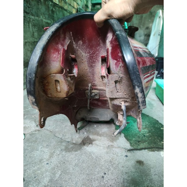 tangki scorpio z new original + sayap copotan