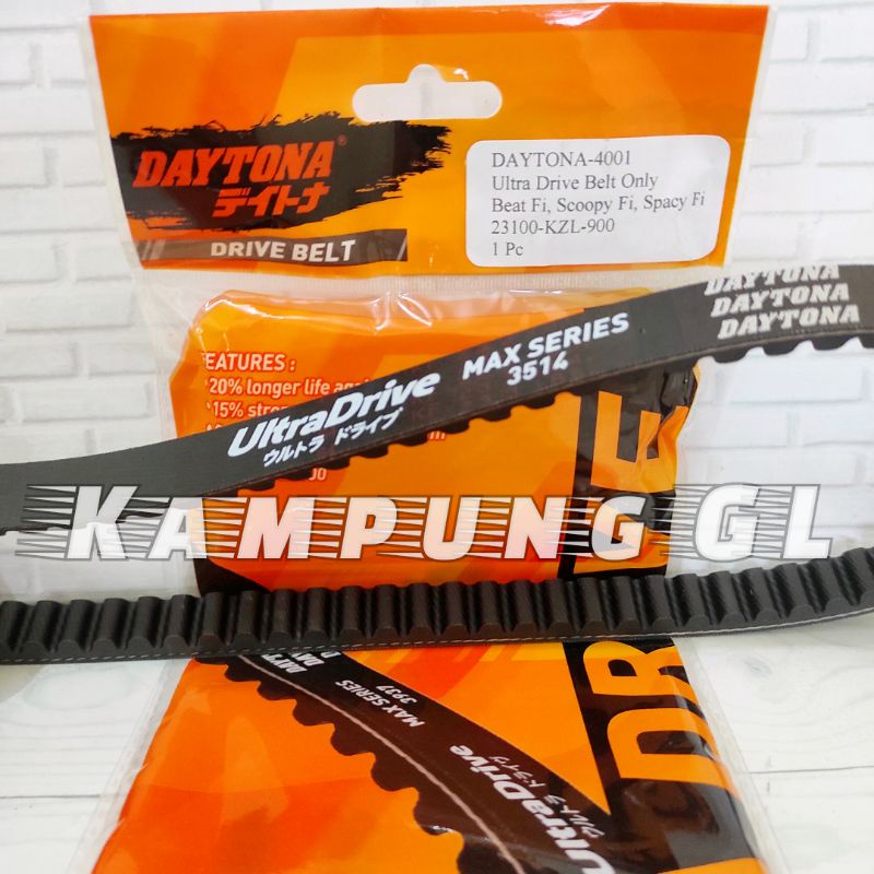 Jual Vanbelt VBelt Daytona Racing Beat Fi Scoopy Fi Spacy Fi KZL Set