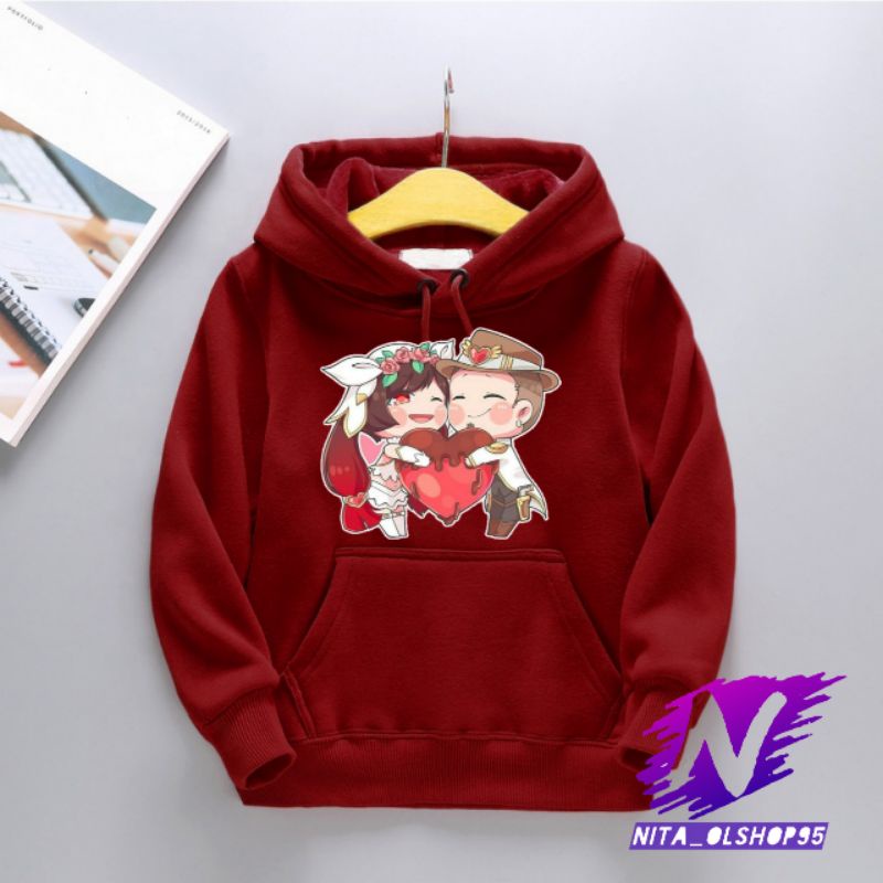 Hoodie Layla dan Clint Hoodie anak lucu karakter mobile legends