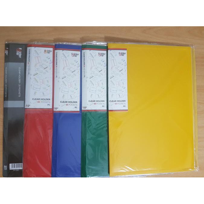 

HOT SALE CLEAR HOLDER / DOCUMENT KEEPER FOLDER ONE ISI 20 LEMBAR (FOLIO) Terjamin